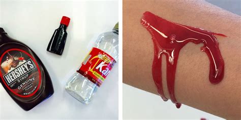 fake blood for halloween clothes|homemade blood for halloween costume.